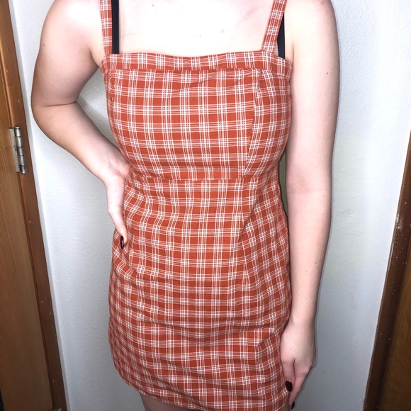 Checkered Mini-Dress - Picture 3 of 4